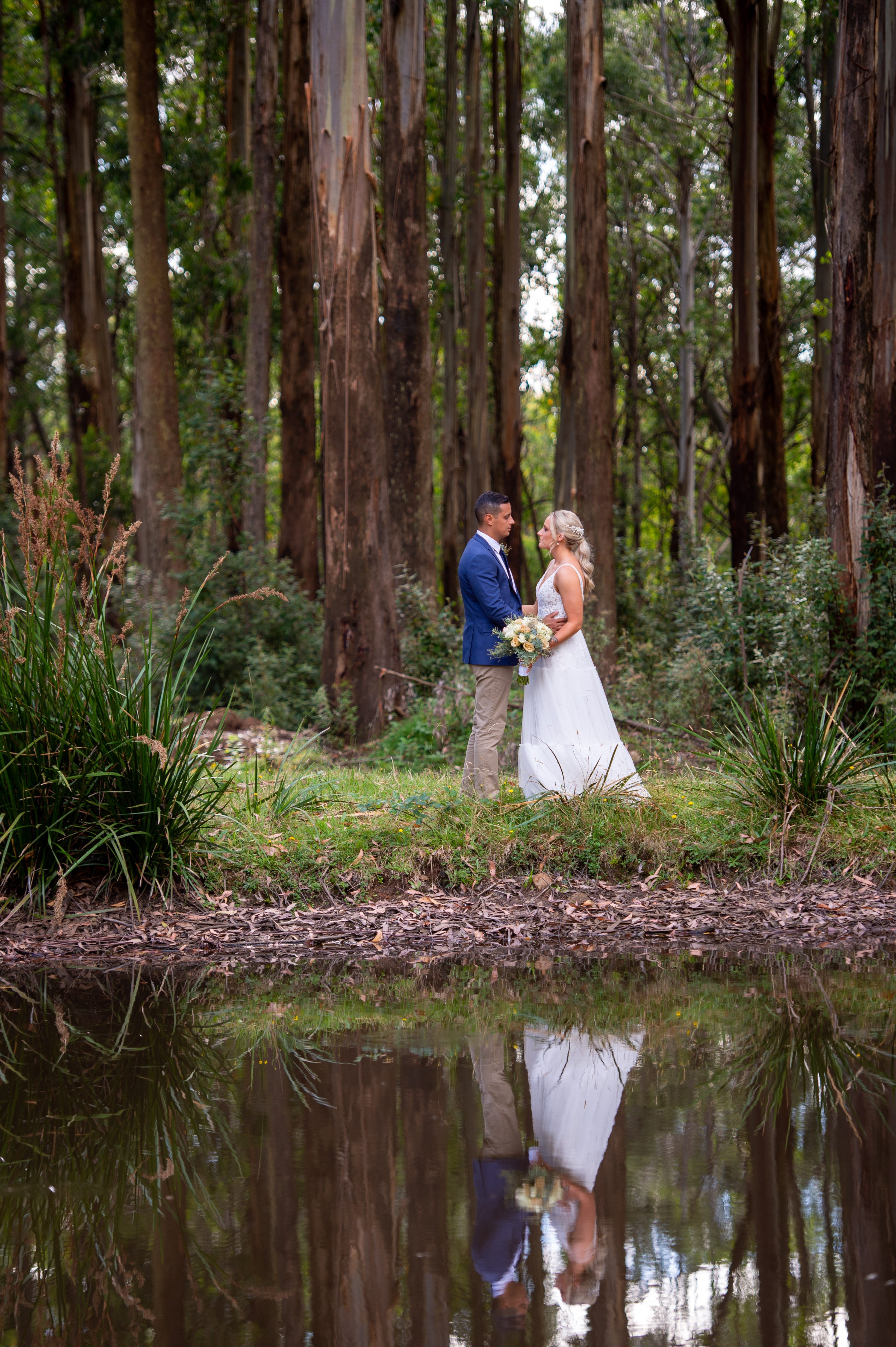 Melbourne wedding portrait